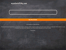 Tablet Screenshot of mycolonisfilthy.com